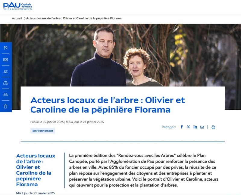 FLORAMA acteurs de l'Arbre à PAU